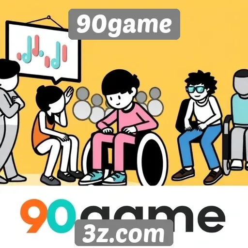 Acessibilidade e inclusão no 90game